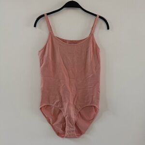 Shapermint Essentials All Day Every Day Scoop Neck Bodysuit Rose Size 2XL